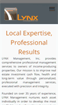 Mobile Screenshot of lynxproperty.com
